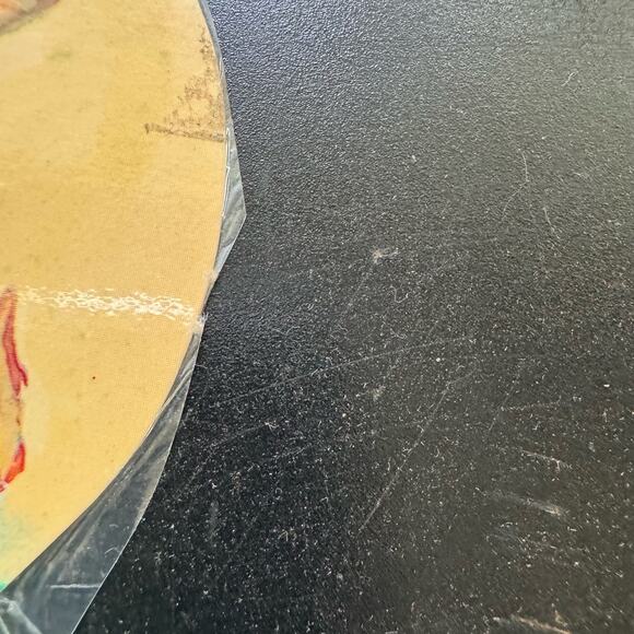 Vintage Eureka USA Baby Christmas Angel Kitty Cat Paper Cut Out 10x16" 2 Sided - Picture 10 of 12